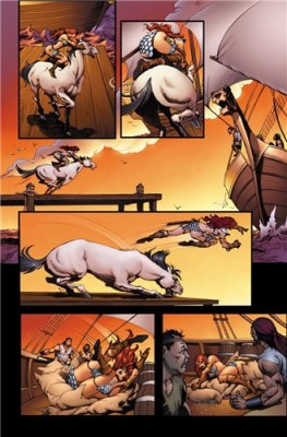 Red Sonja Mystery Island page 05