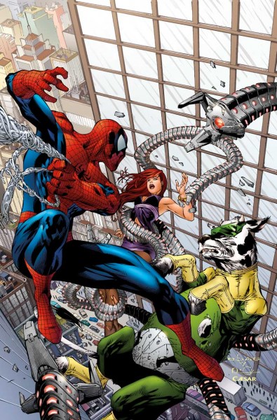 Spiderman Top Cow Crossover Cover